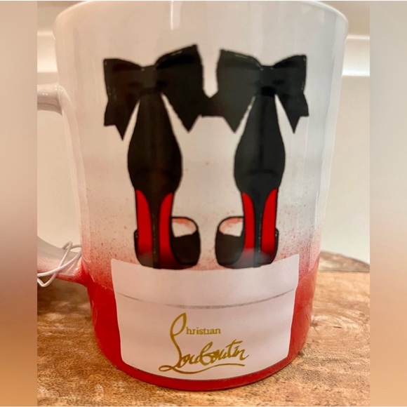 Christian Louboutin “Red Bottoms” Ceramic Mug NWT’s Mothers Day SALE ♥️ - Picture 2 of 4